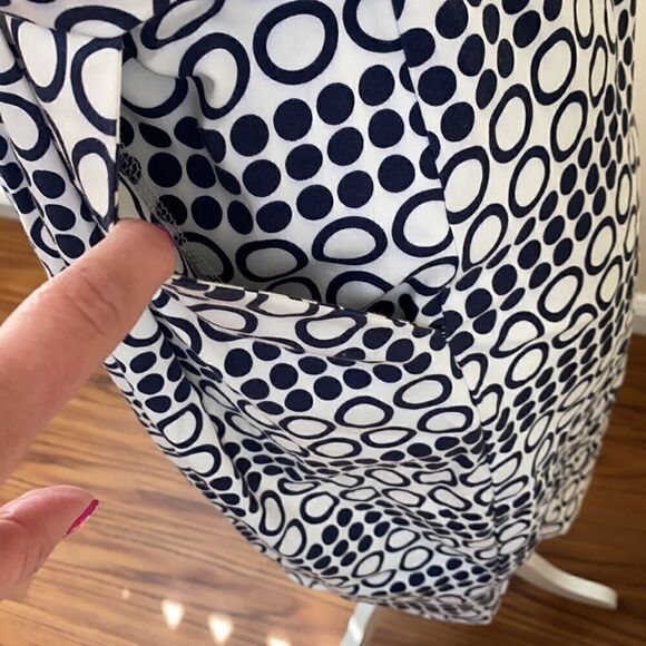 VINTAGE 𝅺Outback Red Geometric Circle Dress - Picture 3 of 8